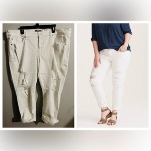 Torrid Distressed Boyfriend Jeans